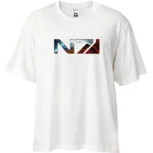 Футболка Oversize Mass Effect N7