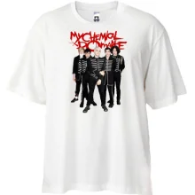 Футболка Oversize My Chemical Romance Band