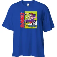 Футболка Oversize Ramones - We’re outta here!
