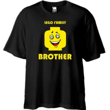 Футболка Oversize Lego Family - Brother