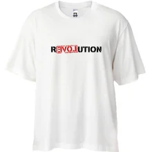 Футболка Oversize с надписью REVOLUTION LOVE (2)