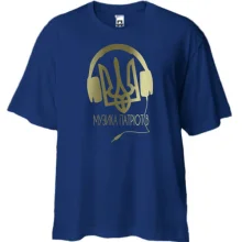 Футболка Oversize Музика патріотів