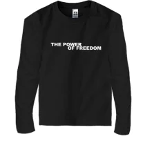 Детский лонгслив The Power of Freedom