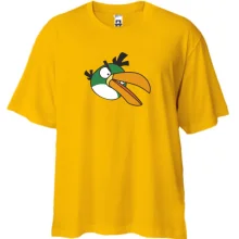 Футболка Oversize Green bird