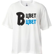 Футболка Oversize Цвет в цвет