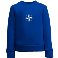 Дитячий світшот з емблемою NATO