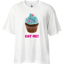 Футболка Oversize Eat me!