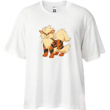 Футболка Oversize з покемоном Арканайн (Arcanine)