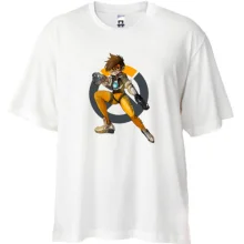 Футболка Oversize Overwatch Tracer