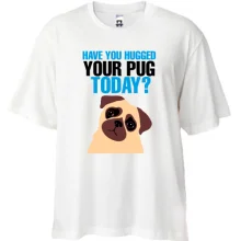 Футболка Oversize Hug your pug