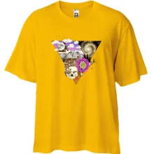 Футболка Oversize Triangle Skull