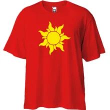 Футболка Oversize с солнцем