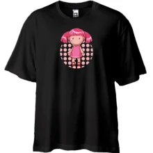 Футболка Oversize с куклой