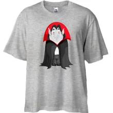 Футболка Oversize з Дракулой
