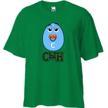 Футболка Oversize M&M’s (Син)