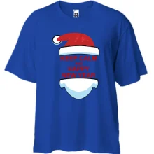 Футболка Oversize Ceep calm and happy New Year