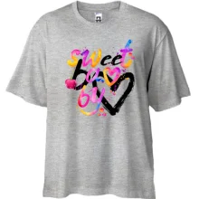 Футболка Oversize Sweet baby (2)