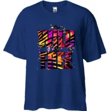 Футболка Oversize Be wild & free