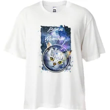 Футболка Oversize c кисей 