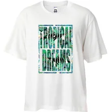 Футболка Oversize Tropical dreams (2)