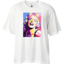 Футболка Oversize Marilyn Monroe Art