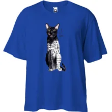Футболка Oversize Cat Love