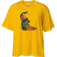Футболка Oversize Павлин