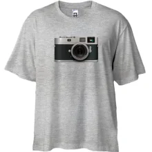 Футболка Oversize Фотоаппарат з об'єктивом