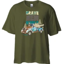 Футболка Oversize brave new world