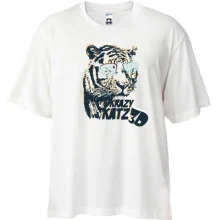 Футболка Oversize crazy cat