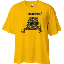 Футболка Oversize team work