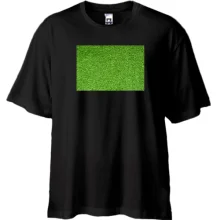 Футболка Oversize с газоном