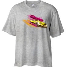 Футболка Oversize turbo car