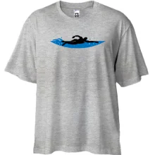 Футболка Oversize з плавцем 2