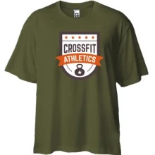 Футболка Oversize crossfit athletics 2