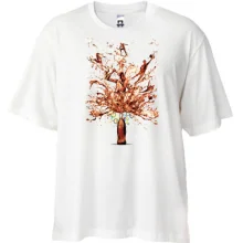 Футболка Oversize coca cola sport