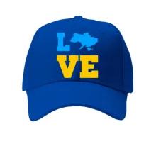 Кепка LOVE с мапой Украины