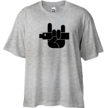 Футболка Oversize Vaping Rock