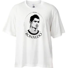 Футболка Oversize с Ronaldo