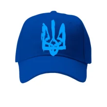 Кепка с гербом Украины (стилизованный под краску)