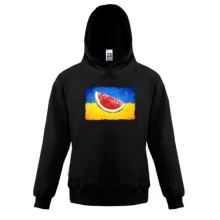 Детская толстовка Херсон (флаг Украины и кусочек арбуза)