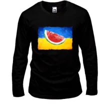 Лонгслив Херсон (флаг Украины и кусочек арбуза)