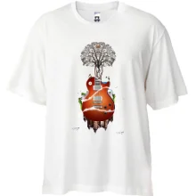 Футболка Oversize з дизайнерської гітарою