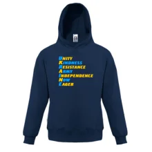 Детская толстовка Unity Kindness Resistance