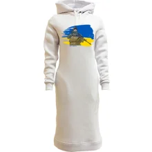 Худи платье UA Army (2)
