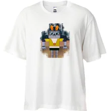 Футболка Oversize с роботом 