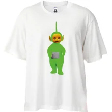 Футболка Oversize з телепузиком Ляля