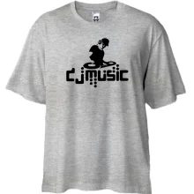 Футболка Oversize DJ Music