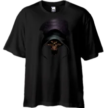 Футболка Oversize с черепом монстра (2)