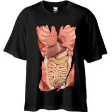 Футболка Oversize с внутренностями
